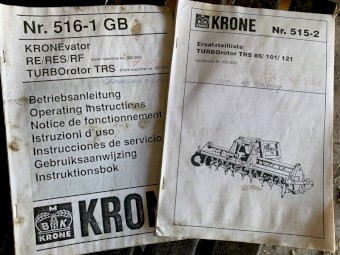 Krone 2.6m Rotary Tiller