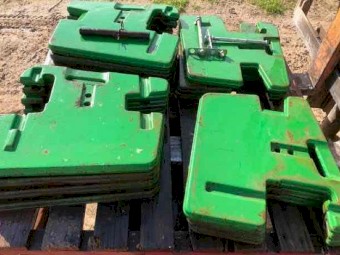 John Deere Suitcase Weights wanted