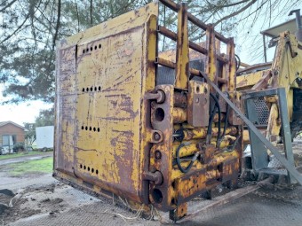 Bale grab off forklift (no gst)