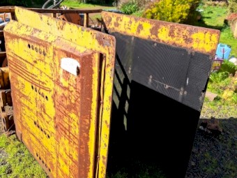 Bale grab off forklift (no gst)