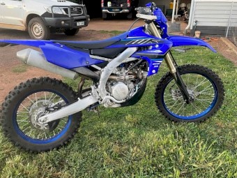 2021 Yamaha WR250F Motorbike