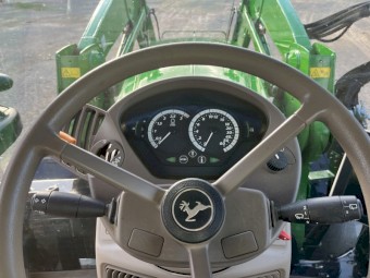 2020 John Deere 6155R with 643R Loader