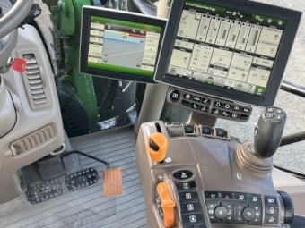 2020 John Deere 6155R with 643R Loader