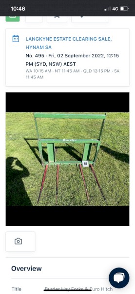 WANTED Big Square Hay Forks