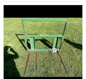 WANTED Big Square Hay Forks