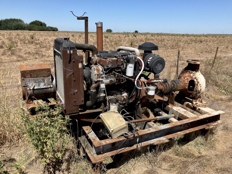 Perkins pump and generator set