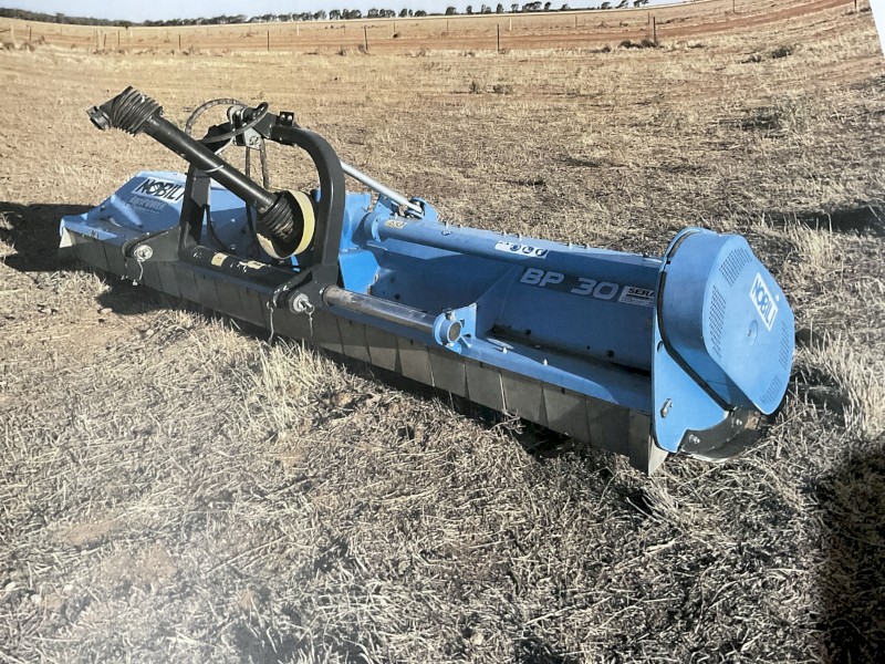 Nobili. BP 30 Mulcher. 2022 model.  3.0m working width with hydraulic side shift.