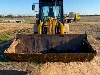 Massey Ferguson 750 Backhoe Front End Loader