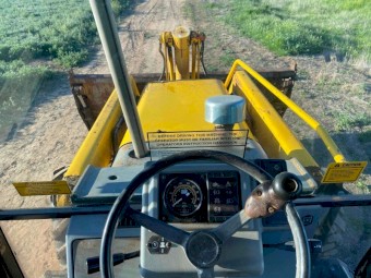 Massey Ferguson 750 Backhoe Front End Loader