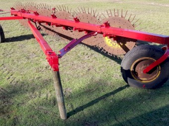 Horwood Bagshaw 6 wheel finishing stick/rock rake