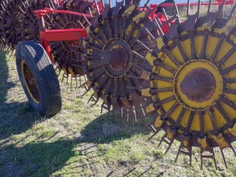 Horwood Bagshaw 6 wheel finishing stick/rock rake