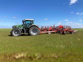 2005 Horwood Bagshaw 35ft Scaribar & 6000L 3 Bin Air Cart
