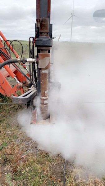 DTH Rock drilling contracting 