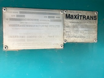 48ft Maxitrans Flat Top Trailer