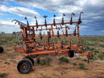 24ft Cultivator Scarifier tow behind Four Farmers