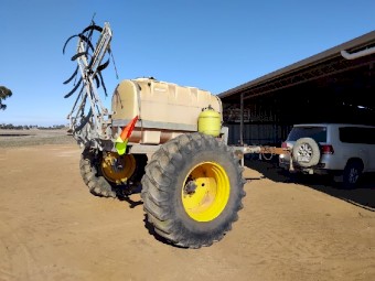 Canola Swath sprayer