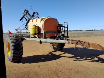Canola Swath sprayer