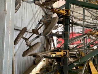 33ft Simplicity Allrounder Air Seeder