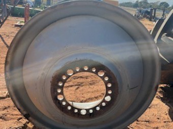 New HARVEST Tyres On Heavy Duty Rims x 2