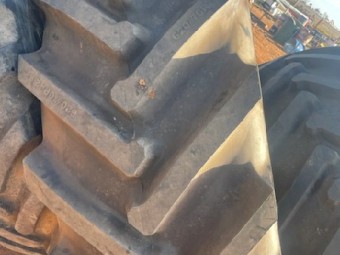 New HARVEST Tyres On Heavy Duty Rims x 2