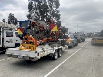 Fella TH 1101 Tedder Rake or Massey Ferguson equivalent. In reasonable to good condition.  