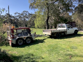 Lincoln AS400 Mobile Welder