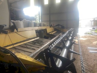 WS 30 Honey Bee Grainbelt Swather Front & Trailer