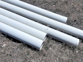 Large Diameter PVC Pipe (Unused / Lightly Used)