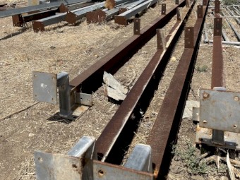 Steel Shed Frame Never Assembled