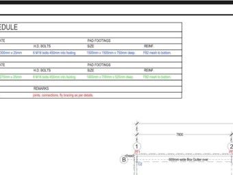 48m X 30m Shed Frame