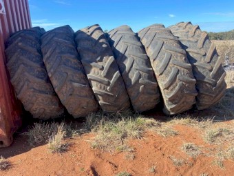 Used BKT 520/85R42 Tyres x 6