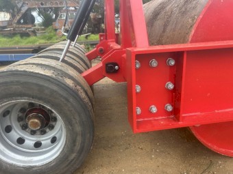 1800mm diameter steel roller 