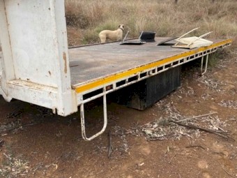 Steel truck tray