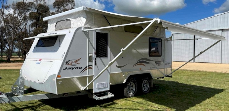 2008 Jayco discovery outback with bunks.