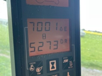 1997 Case IH 2166 Header with Front & Trailer