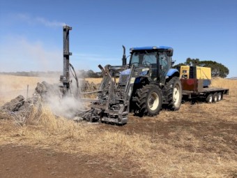 Fencing Rock drilling 