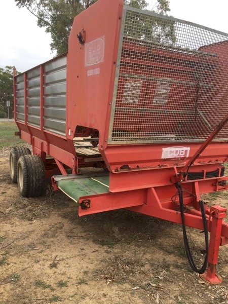 CUB 130 Forage Feedout wagon