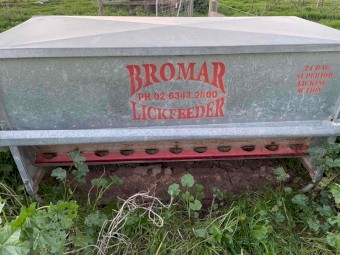 2x Bromar 24 bag lick feeder