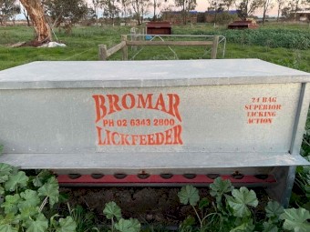 2x Bromar 24 bag lick feeder