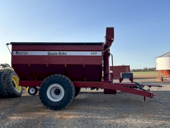 Grain King 18 tonne Chaser Bin