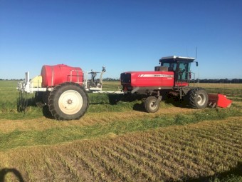 Massey Ferguson WR 9635 Swather