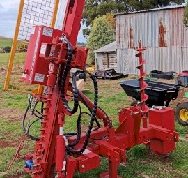 Farm force post driver