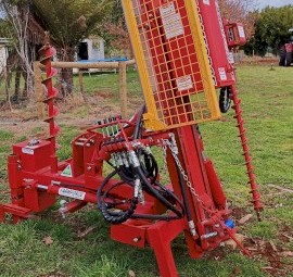 Farm force post driver