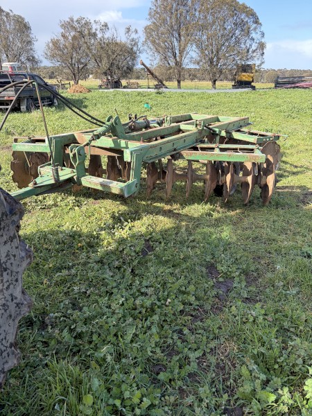 John Shearer 28 plate Offset Plough