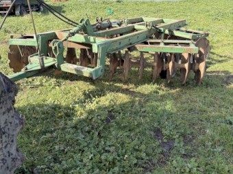 John Shearer 28 plate Offset Plough