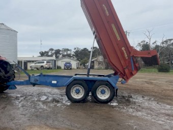 Marshall heavy duty 14 ton tipping trailer
