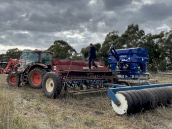 International A61 Seed Drill