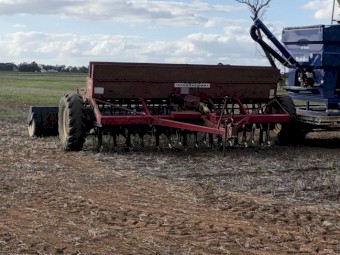 International A61 Seed Drill