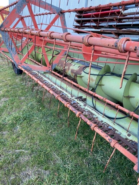 Claas Header Front and Trailer