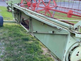 Claas Header Front and Trailer